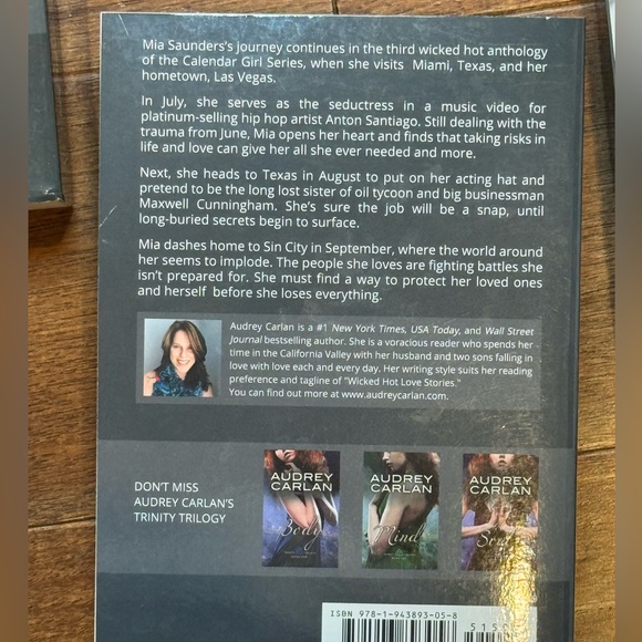 CALENDAR GIRL SERIES-AUDREY CARLAN - Picture 7 of 9